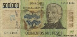 500000 Pesos ARGENTINE  1980 P.309 B