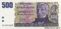 500 Pesos Argentinos ARGENTINE  1984 P.316a SPL