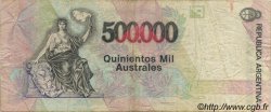 500000 Australes ARGENTINE  1991 P.338 TB+