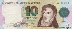 10 Pesos ARGENTINE  1992 P.342b SUP