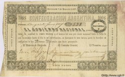 100 Pesos ARGENTINE  1857 PS.0184 TTB+