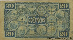 20 Centavos Fuertes ARGENTINE  1873 PS.0644a pr.TTB