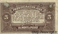 5 Centavos ARGENTINE  1895 PS.2192 TTB