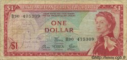 1 Dollar CARAÏBES  1965 P.13d TB
