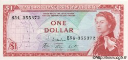 1 Dollar CARAÏBES  1965 P.13e NEUF