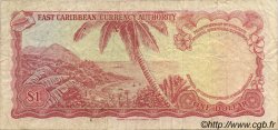 1 Dollar CARAÏBES  1965 P.13f TB