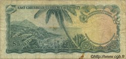5 Dollars CARAÏBES  1965 P.14a TB
