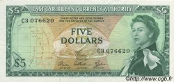 5 Dollars CARAÏBES  1965 P.14e pr.SPL