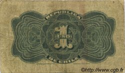 1 Peso CHILI  1919 P.015b TB