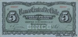 5 Pesos - 1/2 Condor CHILI  1930 P.082 SUP+