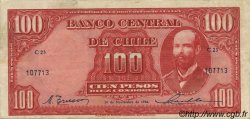 100 Pesos - 10 Condores CHILI  1946 P.105 TTB+