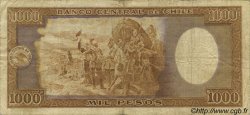 1000 Pesos - 100 Condores CHILI  1947 P.107 TB