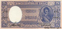 5 Pesos - 1/2 Condor CHILI  1947 P.110 pr.NEUF