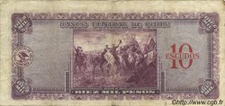10 Escudos sur 10000 Pesos CHILI  1960 P.131 TB+