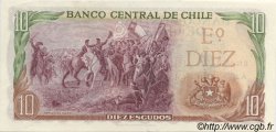 10 Escudos CHILI  1970 P.142 NEUF