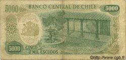 5000 Escudos CHILI  1974 P.147a TB