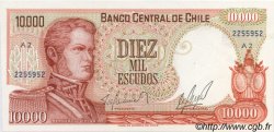 10000 Escudos CHILI  1971 P.148 pr.NEUF