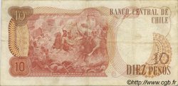 10 Pesos CHILI  1975 P.150a pr.TTB