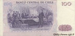 100 Pesos CHILI  1984 P.152b SUP