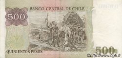 500 Pesos CHILI  1991 P.153c SUP