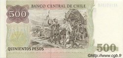 500 Pesos CHILI  1992 P.153d NEUF