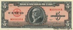 5 Pesos CUBA  1950 P.078b NEUF