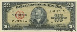 20 Pesos CUBA  1960 P.080c SUP