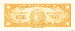 50 Pesos CUBA  1958 P.081b pr.NEUF
