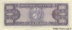 100 Pesos CUBA  1954 P.082b pr.NEUF