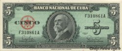 5 Pesos CUBA  1960 P.092a pr.NEUF