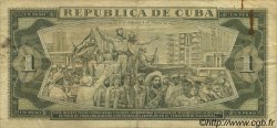 1 Peso CUBA  1961 P.094a TTB