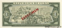 1 Peso Spécimen CUBA  1978 P.102s NEUF