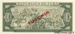 1 Peso Spécimen CUBA  1981 P.102s pr.NEUF