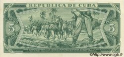 5 Pesos Spécimen CUBA  1968 P.103s NEUF