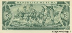 5 Pesos Spécimen CUBA  1970 P.103s pr.NEUF
