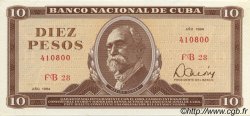 10 Pesos CUBA  1984 P.104c NEUF