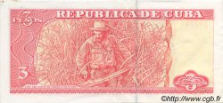 3 Pesos CUBA  2004 P.127a SUP