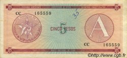 5 Pesos CUBA  1985 P.FX03 TTB