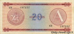 20 Pesos KUBA  1985 P.FX05 VZ