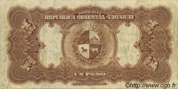 1 Peso URUGUAY  1934 P.009c TTB
