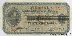 20 Centesimos URUGUAY  1918 P.014 TTB