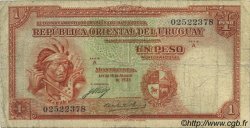 1 Peso URUGUAY  1935 P.028a B+