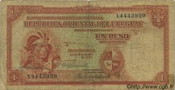 1 Peso URUGUAY  1935 P.028b B