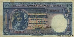 10 Pesos URUGUAY  1935 P.030a TB