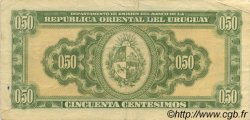 50 Centesimos URUGUAY  1939 P.034 TTB