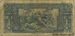 5 Pesos URUGUAY  1939 P.036a B