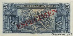 5 Pesos Spécimen URUGUAY  1939 P.036s SPL
