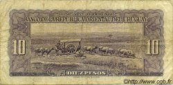 10 Pesos URUGUAY  1939 P.037d TB
