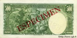 500 Pesos Spécimen URUGUAY  1939 P.040s SPL+