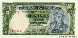 500 Pesos URUGUAY  1967 P.044b pr.NEUF